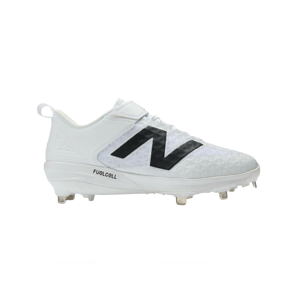 New Balance White Black Baseball Cleats - FuelCell 4040 NIB - Picture 5 of 13